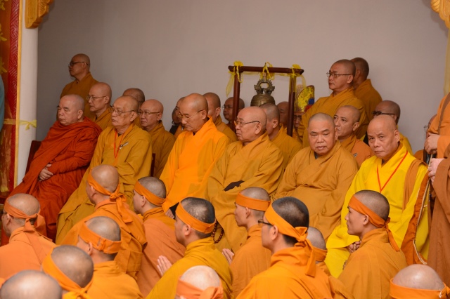 Lễ phụng tống kim quan cố HT. Thích Đạt Đạo trà tỳ