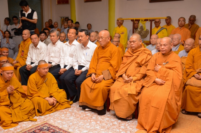 Lễ phụng tống kim quan cố HT. Thích Đạt Đạo trà tỳ