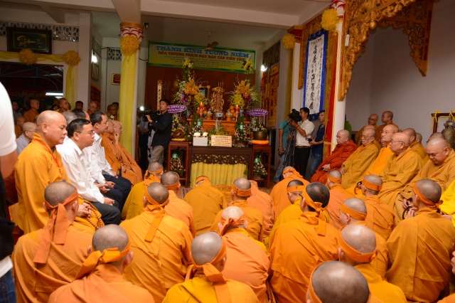 Lễ phụng tống kim quan cố HT. Thích Đạt Đạo trà tỳ