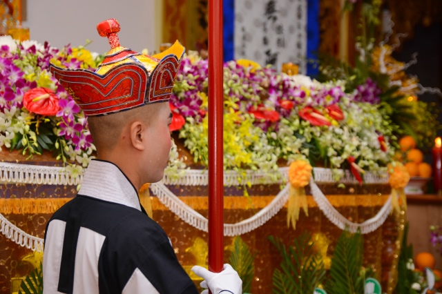 Lễ phụng tống kim quan cố HT. Thích Đạt Đạo trà tỳ
