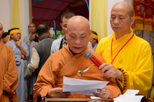 Lễ phụng tống kim quan cố HT. Thích Đạt Đạo trà tỳ