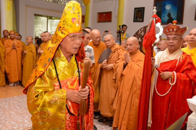 Lễ phụng tống kim quan cố HT. Thích Đạt Đạo trà tỳ