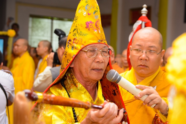 Lễ phụng tống kim quan cố HT. Thích Đạt Đạo trà tỳ
