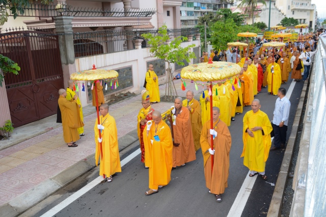 Lễ phụng tống kim quan cố HT. Thích Đạt Đạo trà tỳ