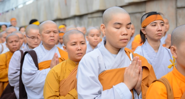 Lễ phụng tống kim quan cố HT. Thích Đạt Đạo trà tỳ