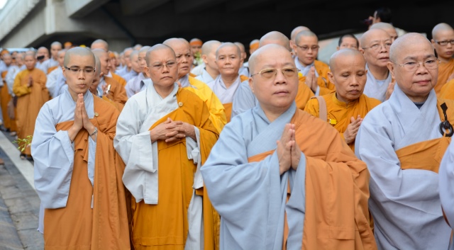 Lễ phụng tống kim quan cố HT. Thích Đạt Đạo trà tỳ