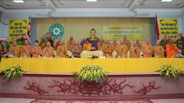 TP. HCM: Lễ ra mắt nhân sự Ban Giáo dục Tăng Ni TW nhiệm kỳ VII (2012 - 2017)