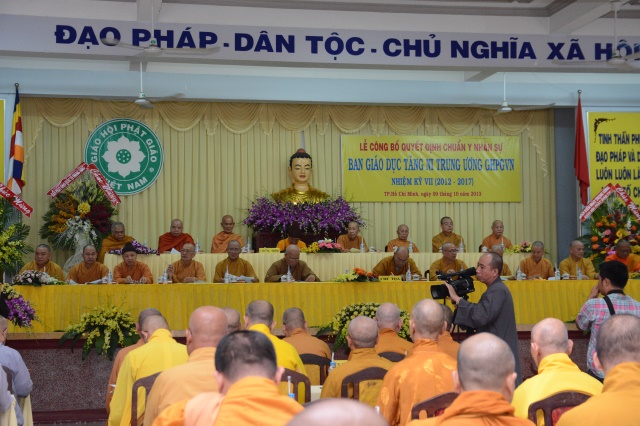 TP. HCM: Lễ ra mắt nhân sự Ban Giáo dục Tăng Ni TW nhiệm kỳ VII (2012 - 2017)