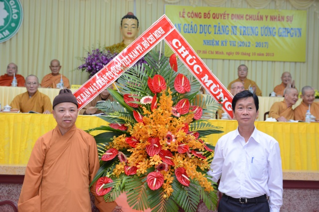 TP. HCM: Lễ ra mắt nhân sự Ban Giáo dục Tăng Ni TW nhiệm kỳ VII (2012 - 2017)
