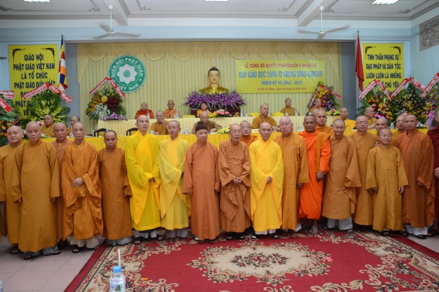 TP. HCM: Lễ ra mắt nhân sự Ban Giáo dục Tăng Ni TW nhiệm kỳ VII (2012 - 2017)
