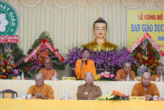 TP. HCM: Lễ ra mắt nhân sự Ban Giáo dục Tăng Ni TW nhiệm kỳ VII (2012 - 2017)