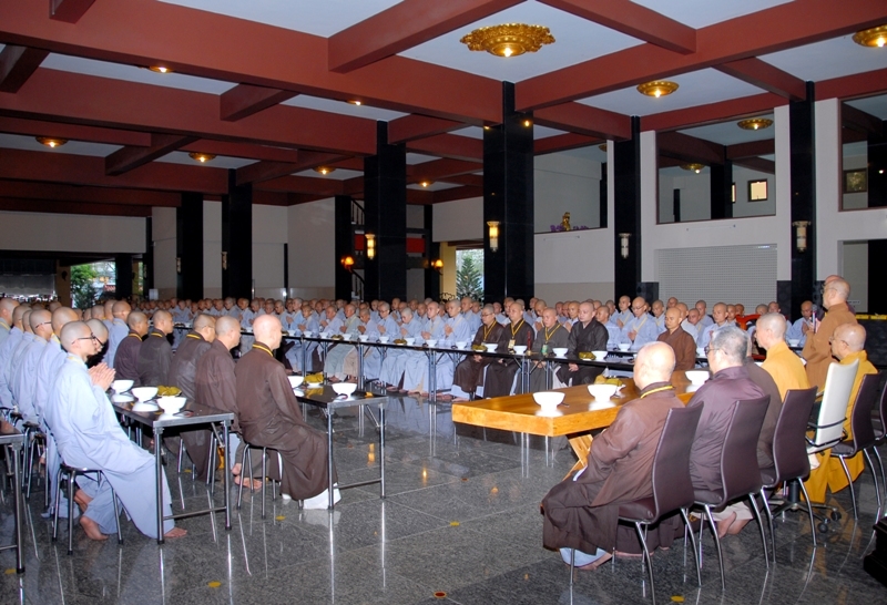 BTS GHPG TP.HCM đến thăm các giới trường Đại giới đàn Quảng Đức