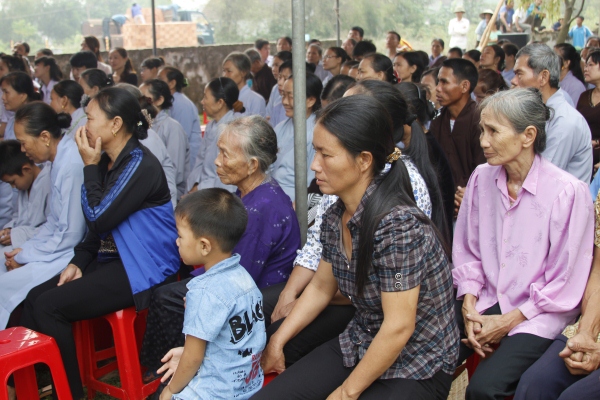 Hà Tĩnh:Lễ động thổ xây dựng Tăng đường ngôi chùa cổ Hữu Lạc