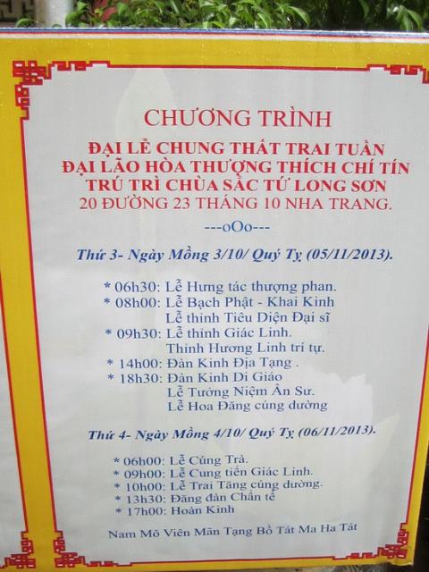 Lễ chung thất Trưởng lão Hòa thượng Thích Chí Tín