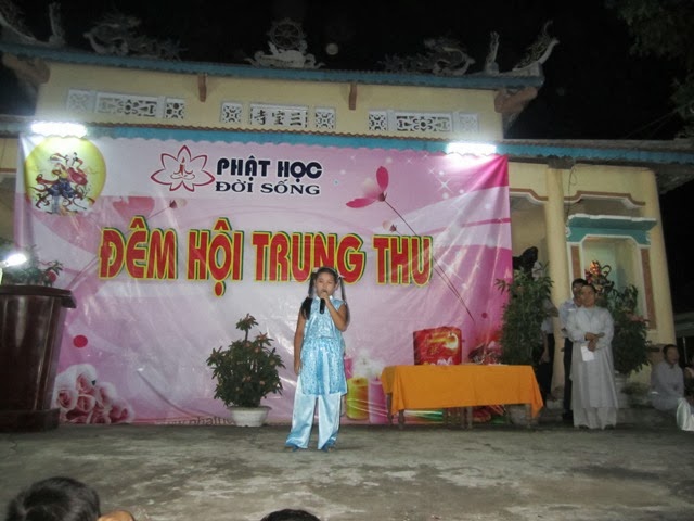 Phật Học Đời Sống tổ chức trung thu tại chùa Hưng Mỹ - Quảng Nam