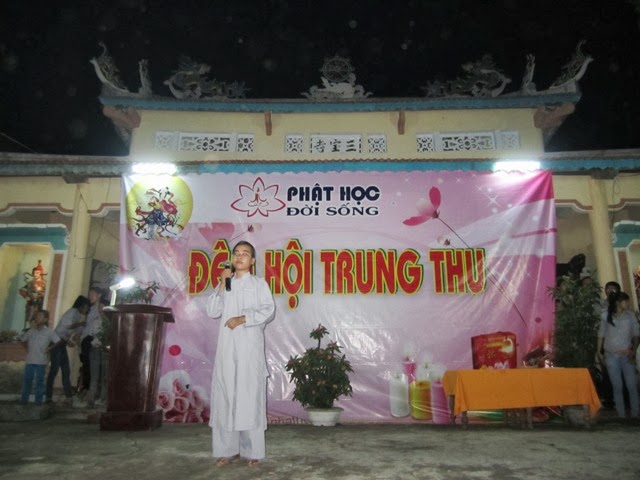 Phật Học Đời Sống tổ chức trung thu tại chùa Hưng Mỹ - Quảng Nam