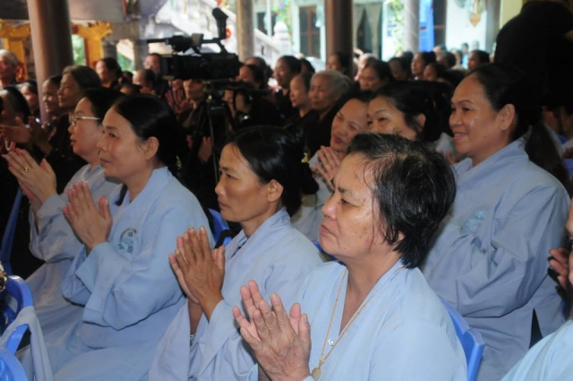 Thanh Hoá: Thượng Toa Thích Nhật Từ chia sẻ pháp thoại tại chùa Thanh Hà