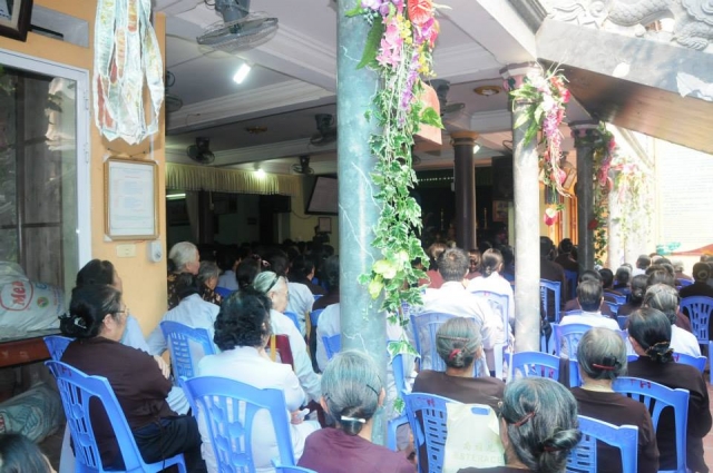 Thanh Hoá: Thượng Toa Thích Nhật Từ chia sẻ pháp thoại tại chùa Thanh Hà