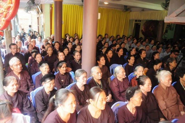 Thanh Hoá: Thượng Toa Thích Nhật Từ chia sẻ pháp thoại tại chùa Thanh Hà