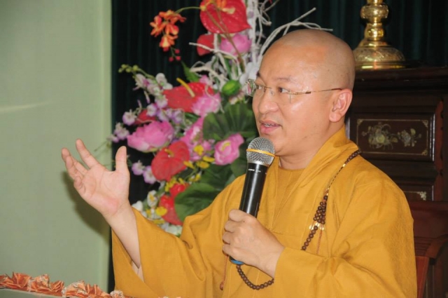 Thanh Hoá: Thượng Toa Thích Nhật Từ chia sẻ pháp thoại tại chùa Thanh Hà