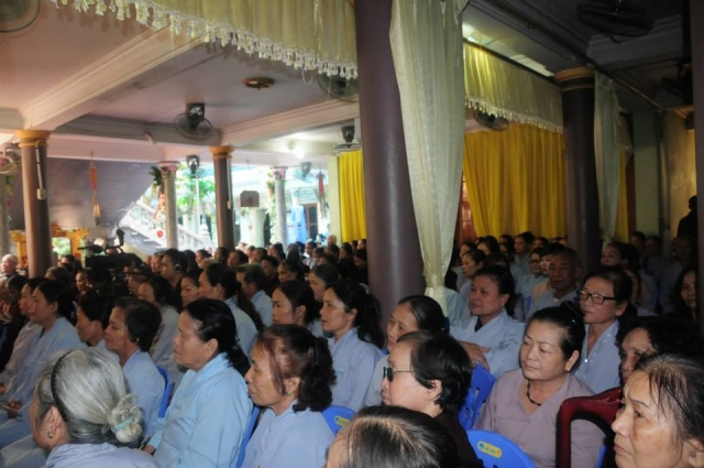 Thanh Hoá: Thượng Toa Thích Nhật Từ chia sẻ pháp thoại tại chùa Thanh Hà