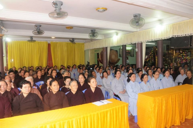 Thanh Hoá: Thượng Toa Thích Nhật Từ chia sẻ pháp thoại tại chùa Thanh Hà