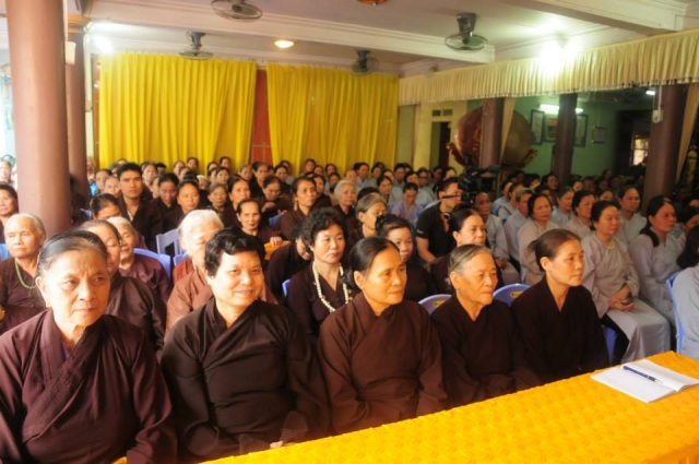 Thanh Hoá: Thượng Toa Thích Nhật Từ chia sẻ pháp thoại tại chùa Thanh Hà