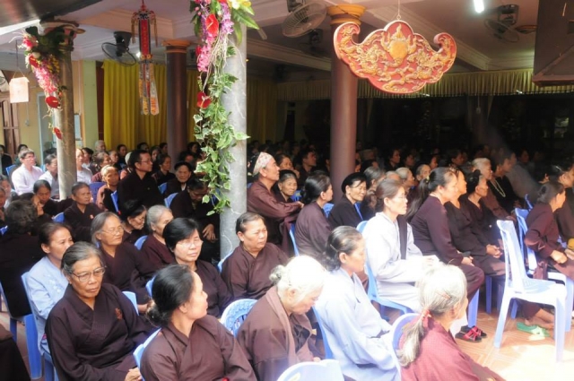 Thanh Hoá: Thượng Toa Thích Nhật Từ chia sẻ pháp thoại tại chùa Thanh Hà