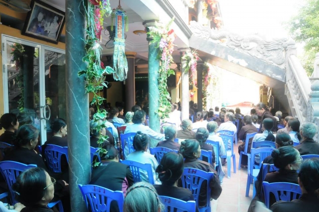 Thanh Hoá: Thượng Toa Thích Nhật Từ chia sẻ pháp thoại tại chùa Thanh Hà