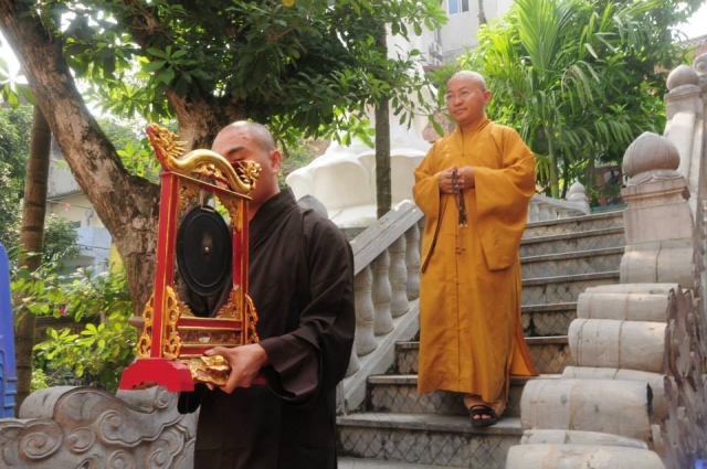 Thanh Hoá: Thượng Toa Thích Nhật Từ chia sẻ pháp thoại tại chùa Thanh Hà