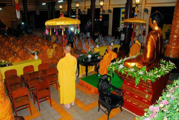 Đại giới đàn Bồ tát Quảng Đức: Khai đạo giới tử và lễ sám hối