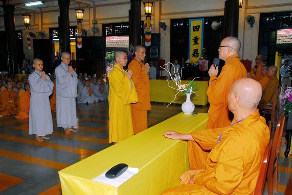 Đại giới đàn Bồ tát Quảng Đức: Công bố kết quả khảo thí và hướng dẫn các nghi thức trước khi thọ giới