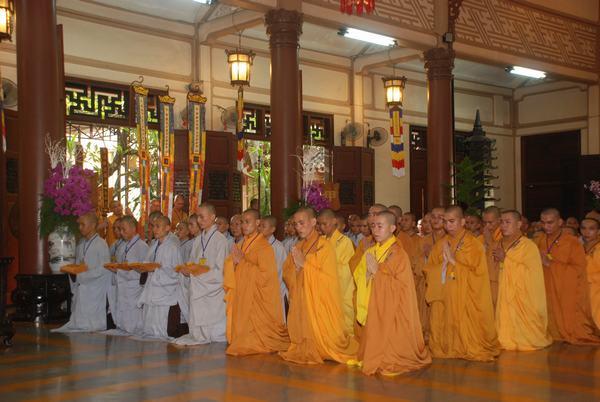 Trang nghiêm lễ khai mạc Đại giới đàn Bồ tát Quảng Đức PL.2557