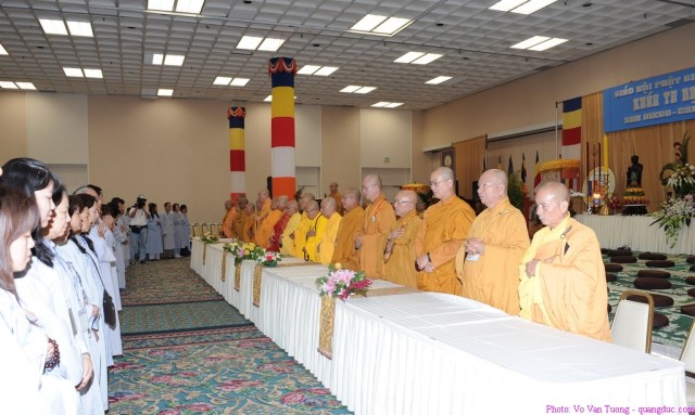 Hoa Kỳ: Khai mạc khóa tu học Phật Pháp Bắc Mỹ lần 3 tại San Diego