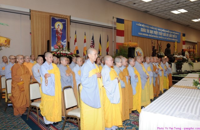 Hoa Kỳ: Khai mạc khóa tu học Phật Pháp Bắc Mỹ lần 3 tại San Diego