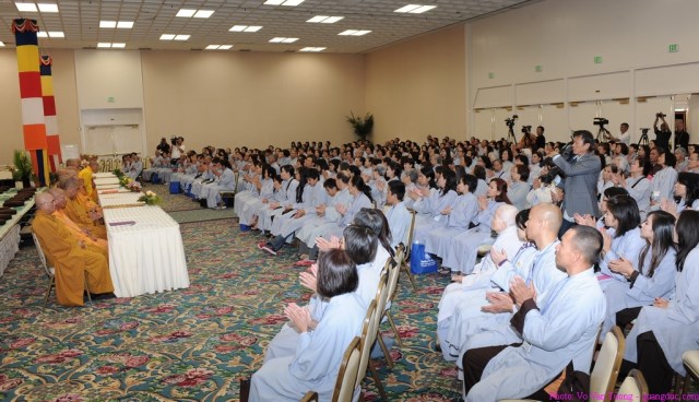 Hoa Kỳ: Khai mạc khóa tu học Phật Pháp Bắc Mỹ lần 3 tại San Diego