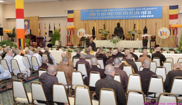 Hoa Kỳ: Khai mạc khóa tu học Phật Pháp Bắc Mỹ lần 3 tại San Diego