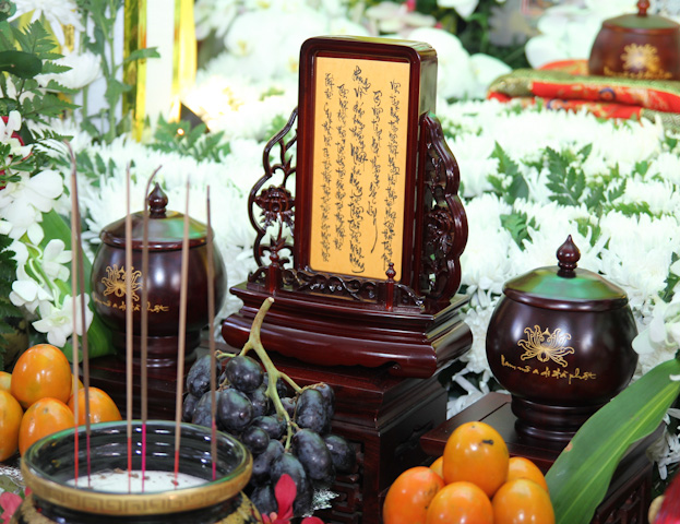 Cung thỉnh pháp tướng di ảnh cố HT. Thích Nhật Quang thăm chùa Thiện Mỹ