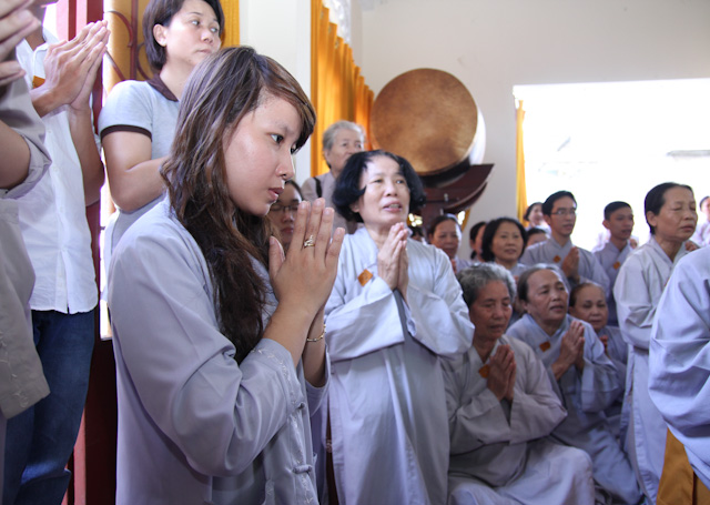 Cung thỉnh pháp tướng di ảnh cố HT. Thích Nhật Quang thăm chùa Thiện Mỹ