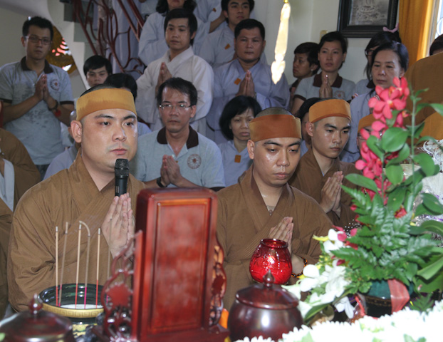 Cung thỉnh pháp tướng di ảnh cố HT. Thích Nhật Quang thăm chùa Thiện Mỹ