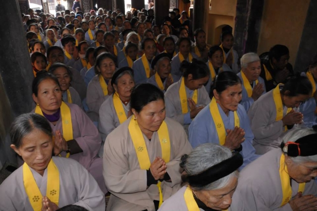 Thanh Hóa: HT. Thích Bảo Nghiêm chia sẻ pháp thoại tại chùa Sùng Nghiêm