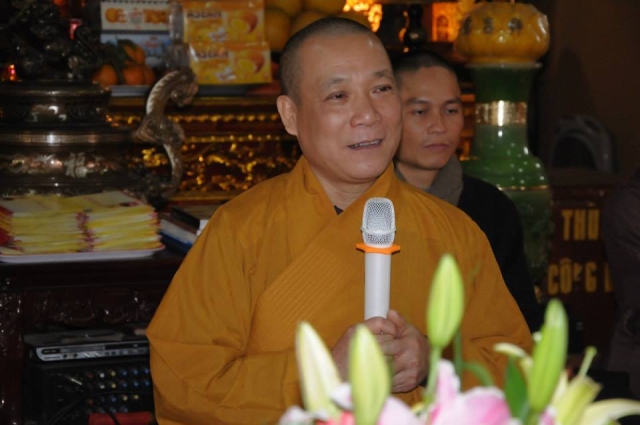 Thanh Hóa: HT. Thích Bảo Nghiêm chia sẻ pháp thoại tại chùa Sùng Nghiêm
