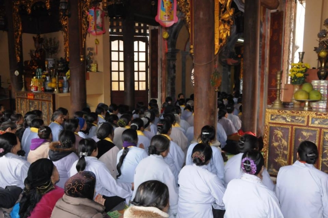 Thanh Hóa: HT. Thích Bảo Nghiêm chia sẻ pháp thoại tại chùa Sùng Nghiêm
