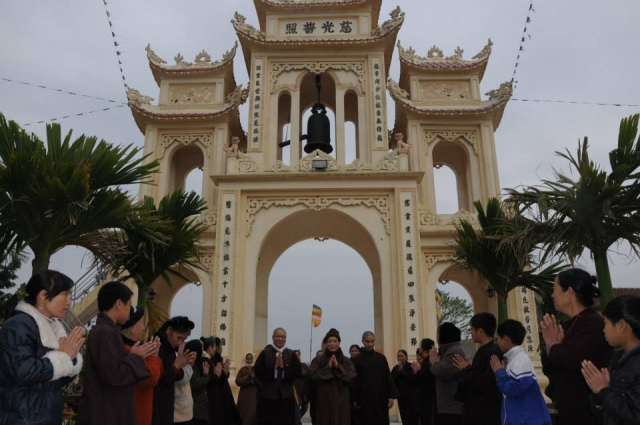 Thanh Hóa: HT. Thích Bảo Nghiêm chia sẻ pháp thoại tại chùa Sùng Nghiêm