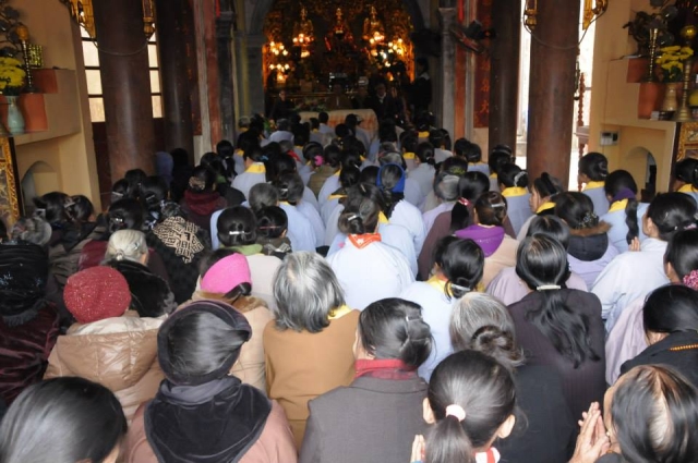 Thanh Hóa: HT. Thích Bảo Nghiêm chia sẻ pháp thoại tại chùa Sùng Nghiêm