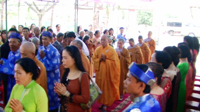 Khánh Hòa: Lễ hằng thuận tại chùa Đại Phước Diên Khánh