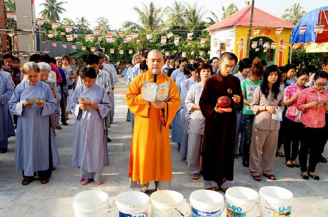 HỘI 14 CHỮ : PHÓNG SINH – TỪ THIỆN – HOA ĐĂNG – TU HỌC