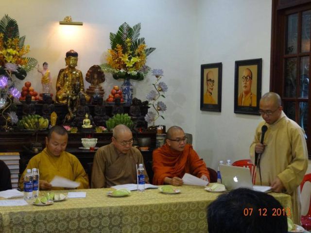 TP.HCM: Phiên họp đúc kết chương trình cuối năm 2013 và dự kiến kế hoạch hoạt động năm 2014