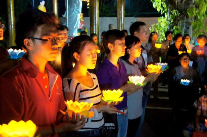 HỘI 14 CHỮ : PHÓNG SINH – TỪ THIỆN – HOA ĐĂNG – TU HỌC