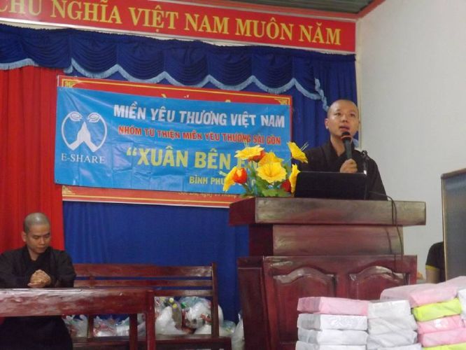 ĐĐ. Thích Đồng Tâm và chương trình thiện nguyện “Xuân yêu thương”